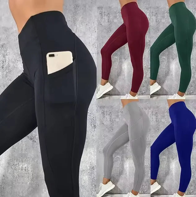 High-Waist Sports Yoga Leggings